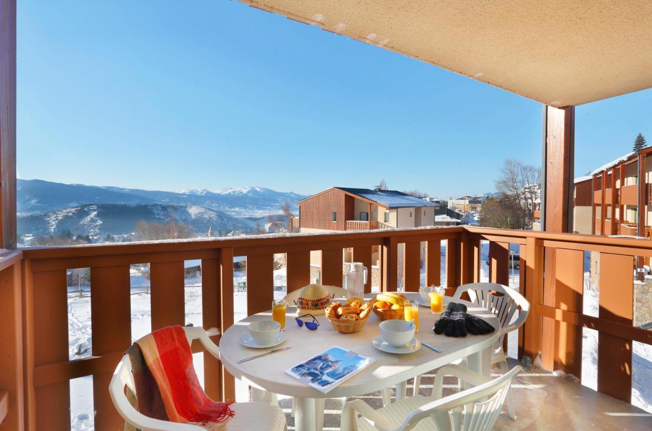 Résidence Néméa Les Chalets Du Belvédère Font-Romeu-Odeillo-Via Esterno foto